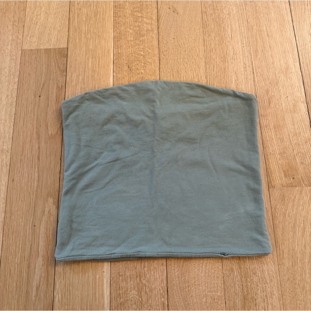 Brandy Melville Green Tube Top